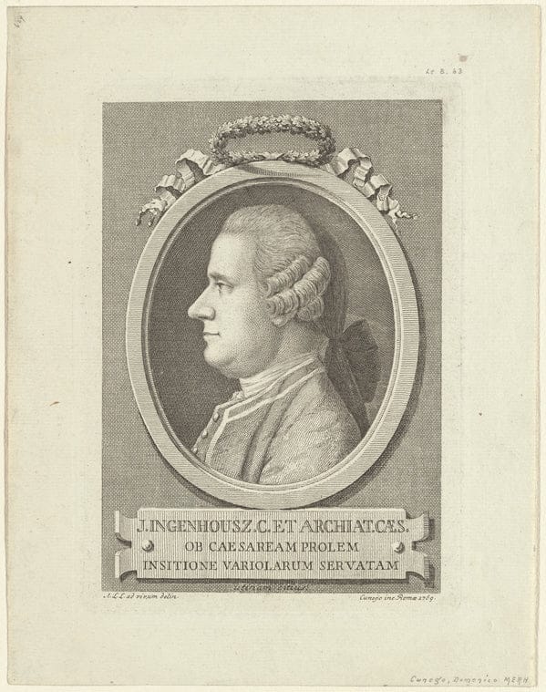 Art Print : J. Ingenhousz, 1769 - Vintage Wall Art