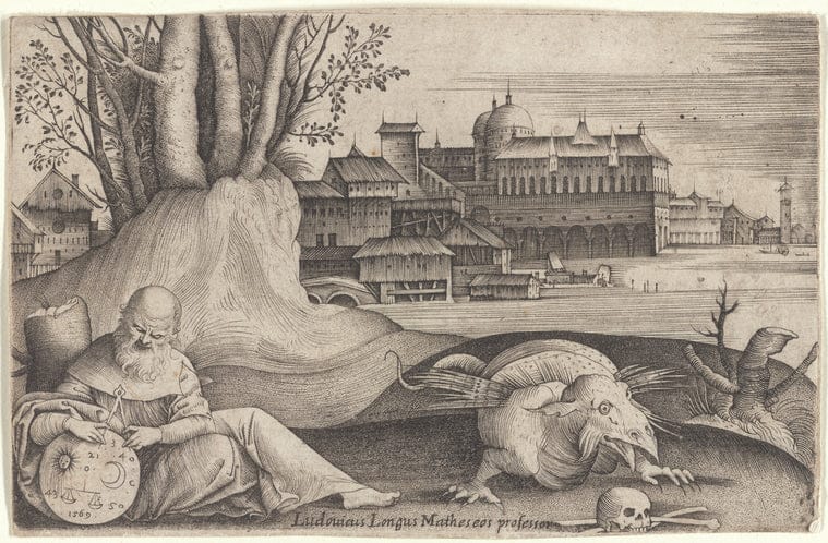Art Print : The Astrologer, 1509 - Vintage Wall Art