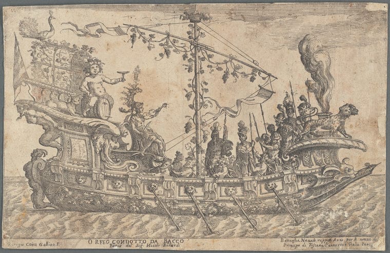 Art Print : Orpheus, 1608 - Vintage Wall Art