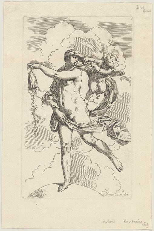 Art Print : Fortune, 1541 - Vintage Wall Art