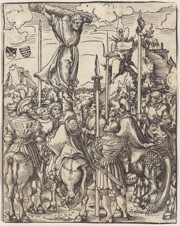 Art Print : The Martyrdom of St. Philip, 1512 - Vintage Wall Art