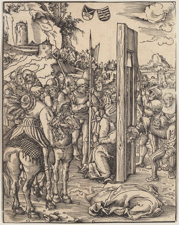 Art Print : The Martyrdom of St. Matthew, 1512 - Vintage Wall Art