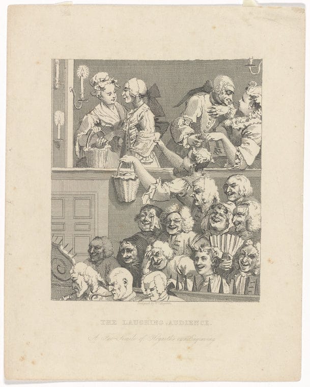 Art Print : Prints After William Hogarth, 1697 - Vintage Wall Art