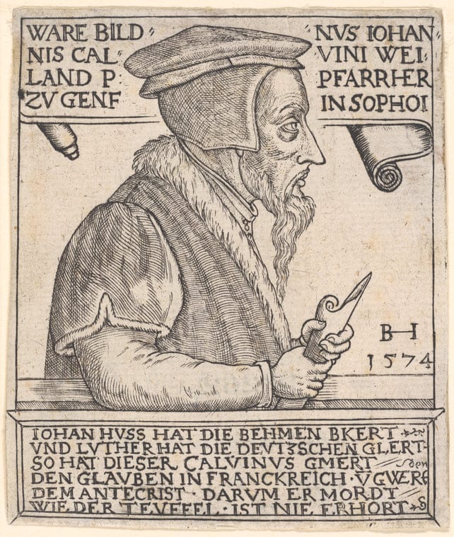 Art Print : Johann von Henneberg, 1541 - Vintage Wall Art