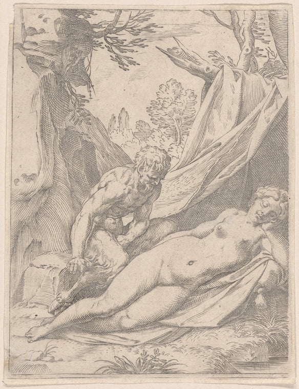 Art Print : Saturne, 1601-1700 - Vintage Wall Art