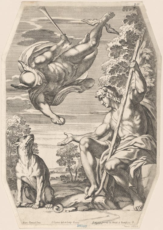 Art Print : Mercure, 1601-1700 - Vintage Wall Art