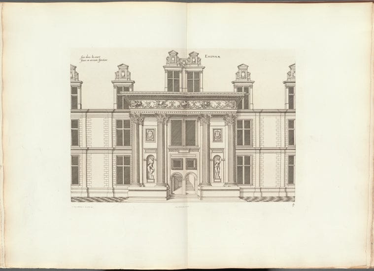 Art Print : Excovan, 1549 - Vintage Wall Art