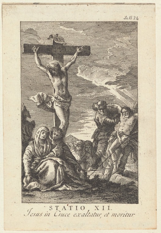 Art Print : Statio XII, 1723-1797 - Vintage Wall Art