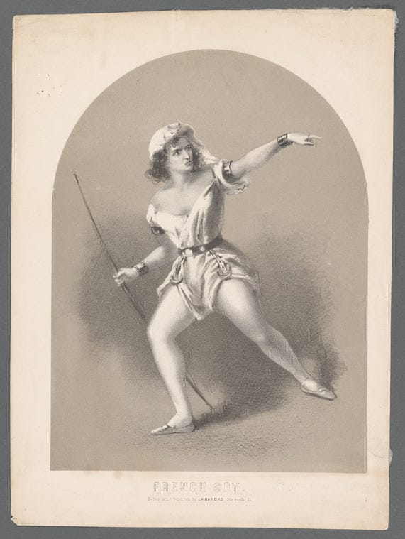 Art Print : French spy, 1814 - Vintage Wall Art
