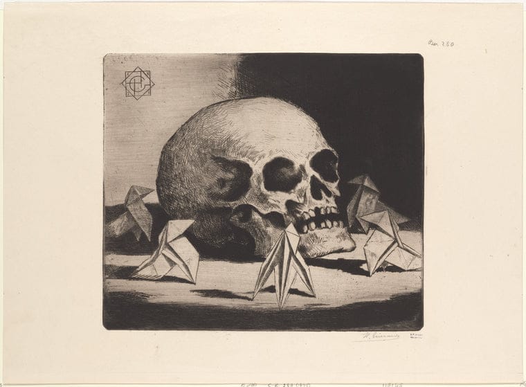 Art Print : Les cocottes de la Mort, 1875 - Vintage Wall Art