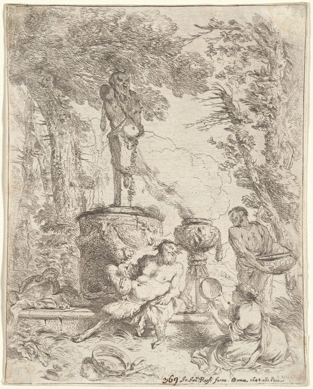 Art Print : The Festival of Pan, 1648 - Vintage Wall Art