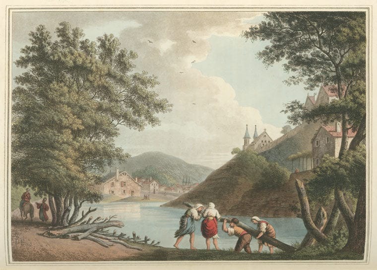 Art Print : 1810, Pitesti - Vintage Wall Art