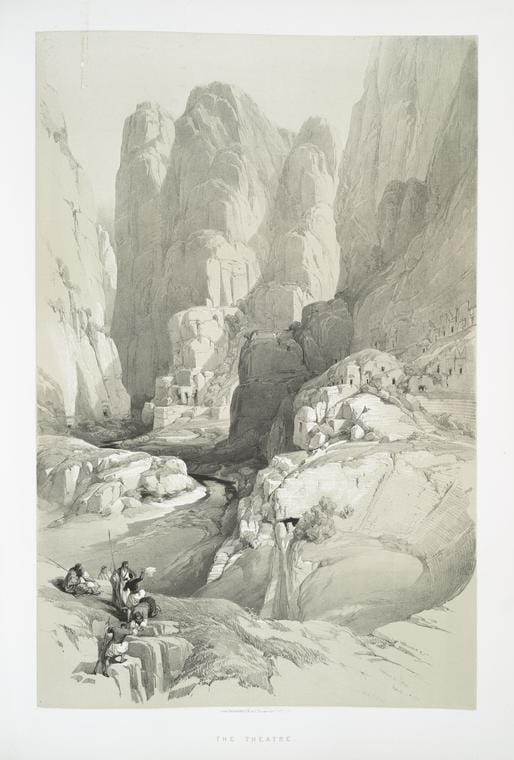 Art Print : 1842, The Shrine of The Holy Sepulchre - Vintage Wall Art