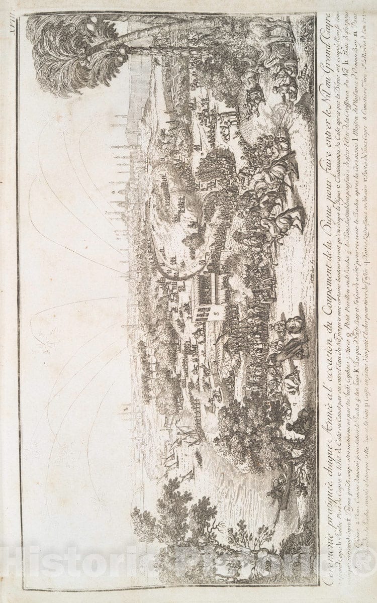 Art Print : 1780, Ceremonie pratiquee chaque Annee al'occasion du Coupement de la Digue Pour Faire - Vintage Wall Art