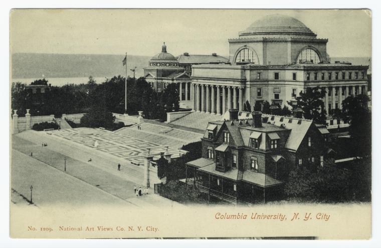 Art Print : Columbia University, N. Y. City, 1902 - Vintage Wall Art