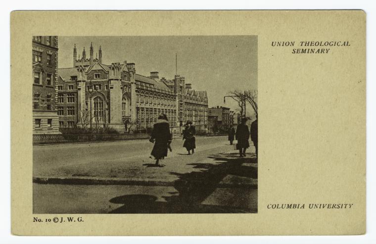 Art Print : Union Theological Seminary, 1920 - Vintage Wall Art