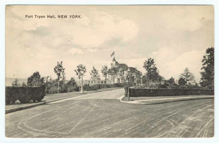 Art Print : Fort Tryon Hall, New York, 1907 - Vintage Wall Art