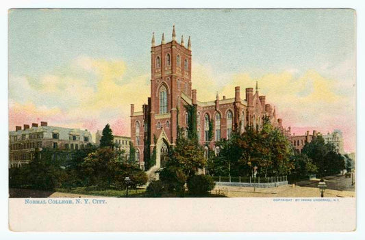 Art Print : Normal College, N. Y. City, 1901 - Vintage Wall Art
