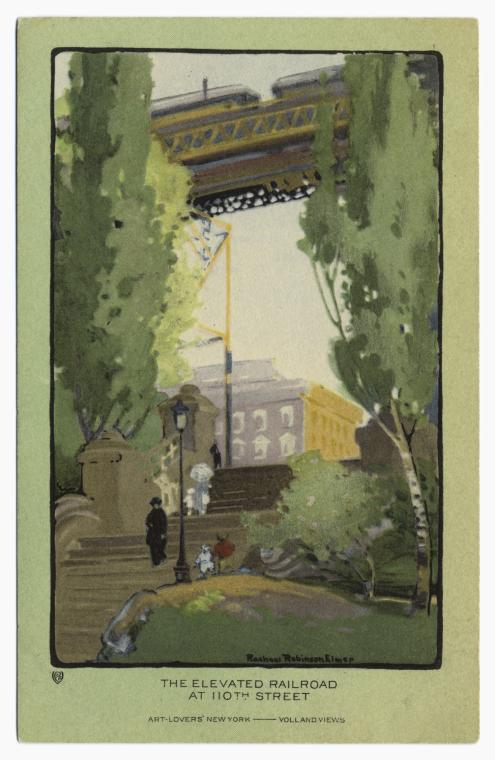 Art Print : The Echo, 1868 - Vintage Wall Art