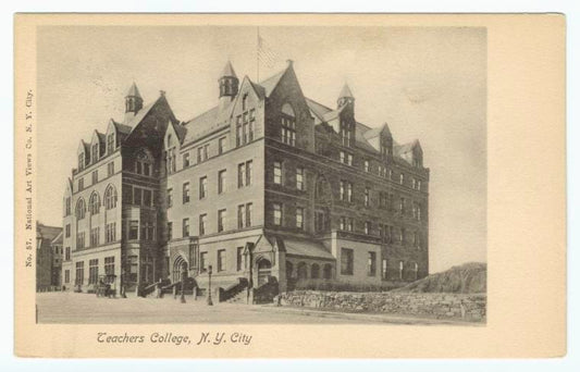 Art Print : Teachers College Columbia University, 1920 - Vintage Wall Art