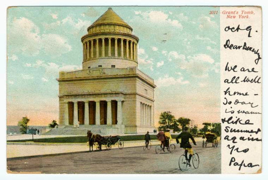 Art Print : Grant's Tomb, New York, 1906 - Vintage Wall Art