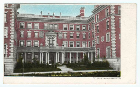 Art Print : Barnard College, 1901 - Vintage Wall Art