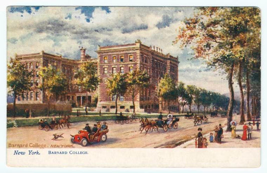 Art Print : New York. Barnard College, 1907 - Vintage Wall Art