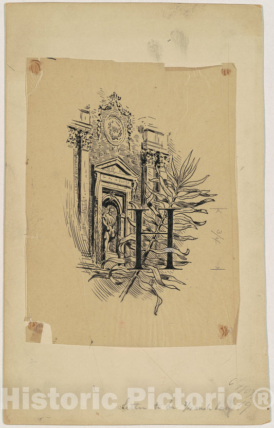 Art Print : James Henry Moser, History of The Corcoran Gallery of Art, 1890-1891 - Vintage Wall Art