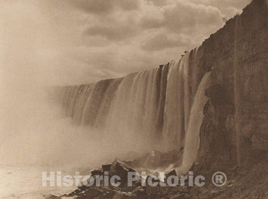 Art Print : William D. Murphy, Niagara Falls, 1899 - Vintage Wall Art