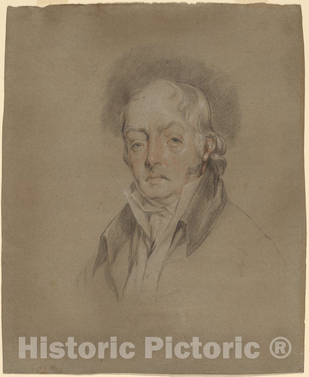 Art Print : Gilbert Stuart, Benjamin Fisher - Vintage Wall Art