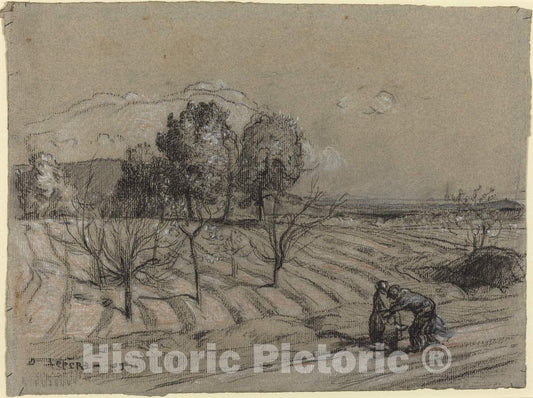 Art Print : Auguste LepÃ¨re, Spring, 1909 - Vintage Wall Art