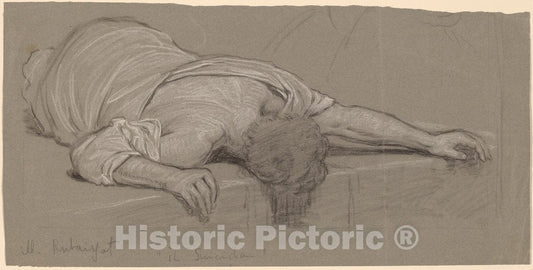 Art Print : Elihu Vedder, from The RubÃ¡iyÃ¡t, c. 1887 - Vintage Wall Art