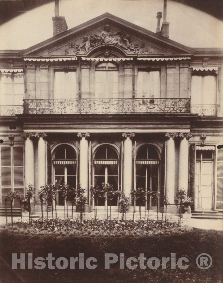 Art Print : EugÃ¨ne Atget, Hotel d'Argenson, rue de Grenelle 101, 1907-1908 - Vintage Wall Art