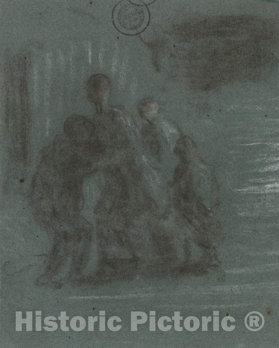 Art Print : HonorÃ© Daumier, The Prodigal Son - Vintage Wall Art