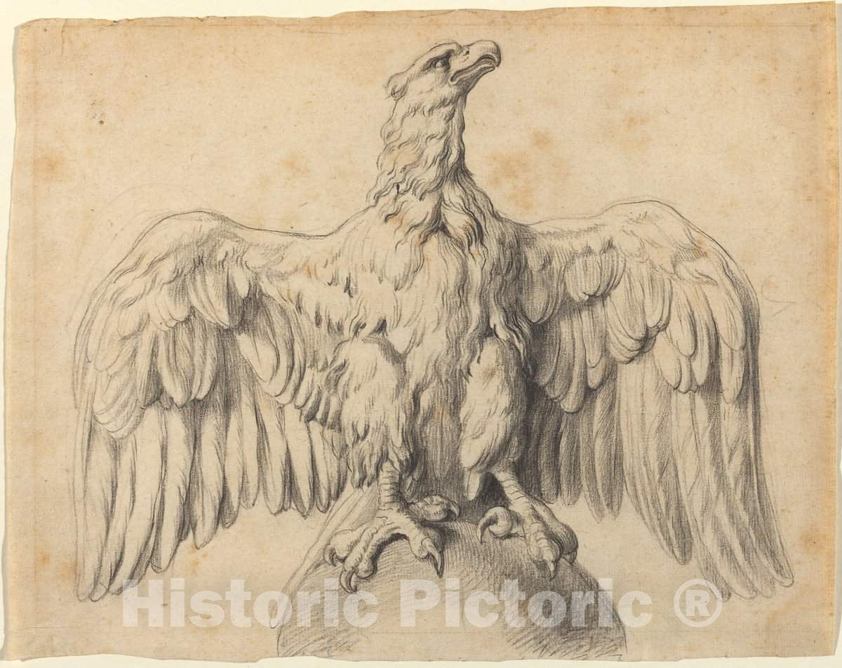 Art Print : Sir Peter Paul Rubens, The Capitoline Eagle, c.1602 - Vintage Wall Art
