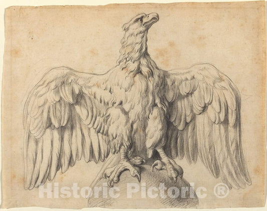 Art Print : Sir Peter Paul Rubens, The Capitoline Eagle, c.1602 - Vintage Wall Art