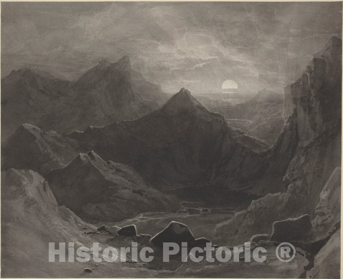 Art Print : Samuel Jackson, The Dawn of Creation, 1830s - Vintage Wall Art