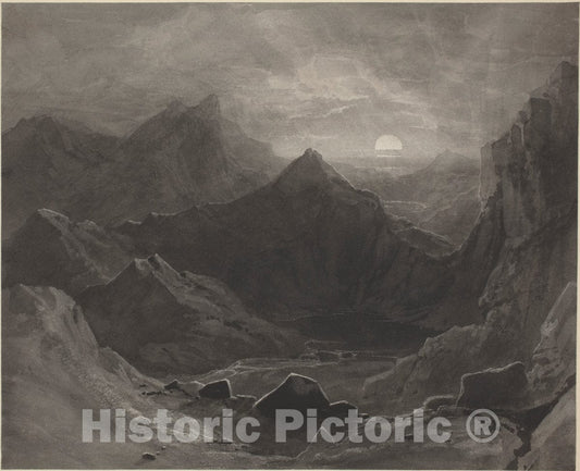 Art Print : Samuel Jackson, The Dawn of Creation, 1830s - Vintage Wall Art