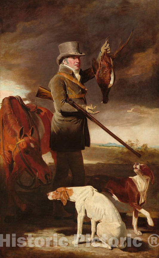 Art Print : Benjamin Marshall, J.G. Shaddick, The Celebrated Sportsman, 1806 - Vintage Wall Art