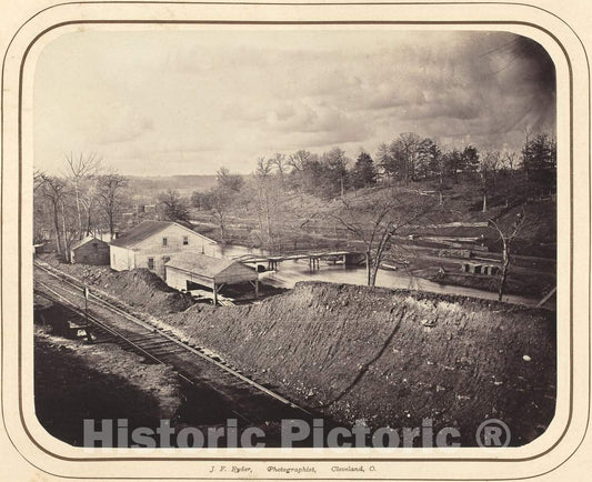 Art Print : Ryder, Atlantic & Great Western Railway, 1862 - Vintage Wall Art