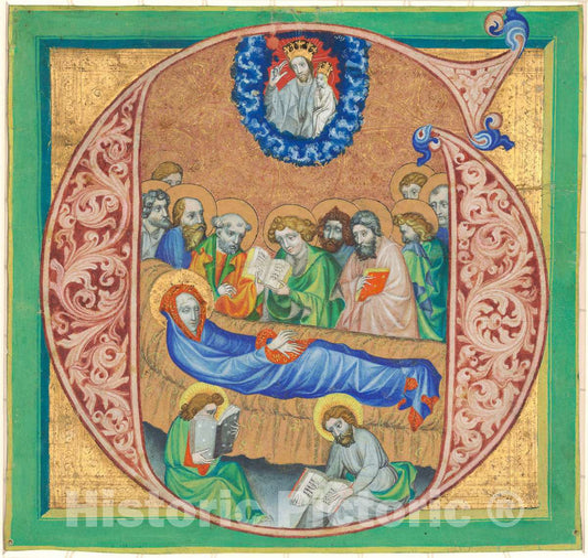 Art Print : Joshua Master, Death of The Virgin, c. 1410 - Vintage Wall Art
