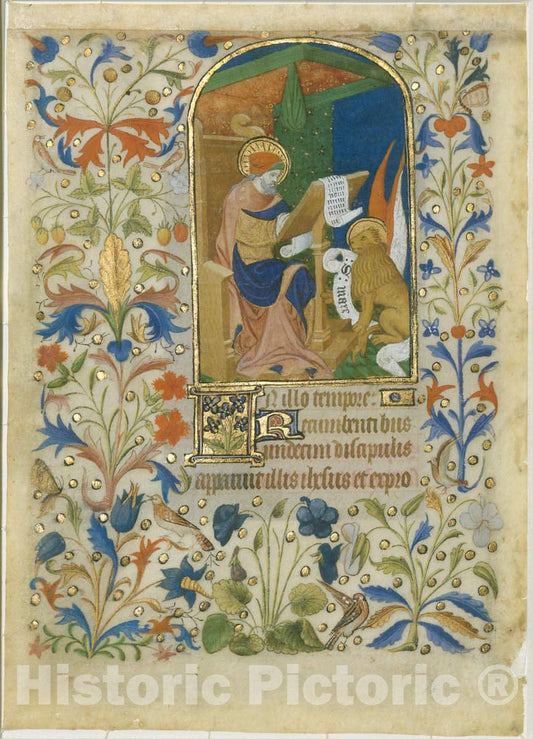 Art Print : Saint Mark, c.1430 - Vintage Wall Art