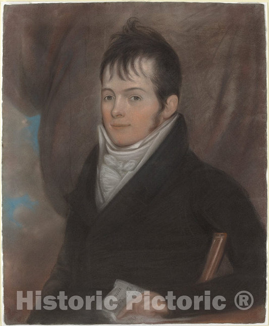 Art Print : George Edward Blake, c. 1808 - Vintage Wall Art