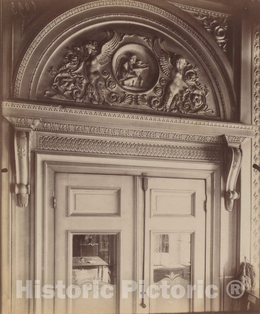Art Print : EugÃ¨ne Atget, HÃ´tel GouthiÃ¨res, 6 rue Pierre Bulet, 1905 - Vintage Wall Art