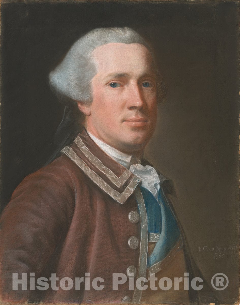 Art Print : John Singleton Copley, John Temple, 1765 - Vintage Wall Art