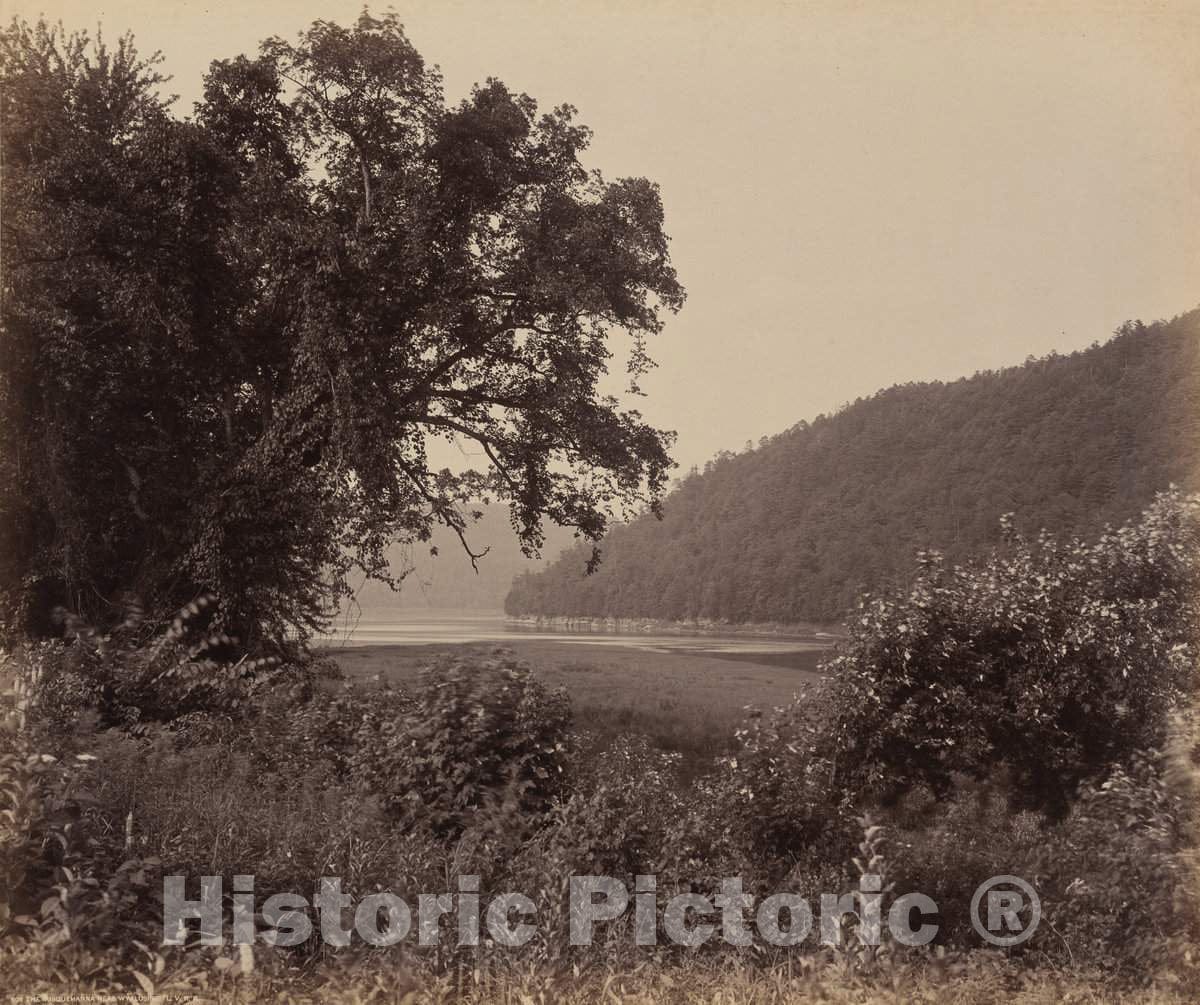 Art Print : William H. Rau, The Susquehanna Near Wyalusing, c. 1895 - Vintage Wall Art