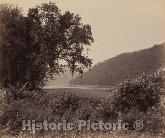 Art Print : William H. Rau, The Susquehanna Near Wyalusing, c. 1895 - Vintage Wall Art