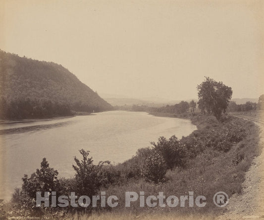 Art Print : William H. Rau, Susquehanna at Standing Stone, c. 1895 - Vintage Wall Art