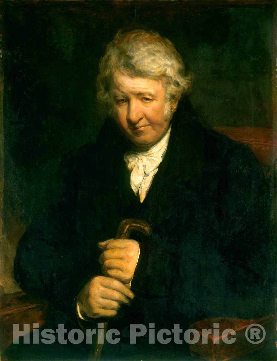 Art Print : Mr. Tucker of Yeovil, c.1810 - Vintage Wall Art