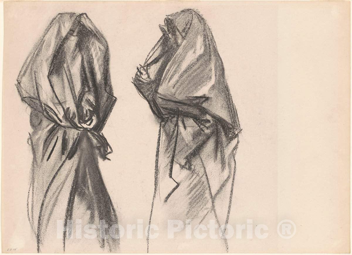 Art Print : John Singer Sargent, Bedouin Women, 1890-1891 - Vintage Wall Art